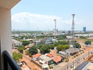 una vista de una ciudad desde un edificio en STAY Cosmopolitan, en Palmas
