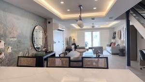 Posezení v ubytování Baia Mare Villas