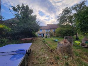 Zahrada ubytování La maisons aux volets bleus