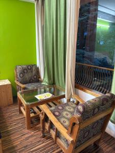 Istumisnurk majutusasutuses Asha Cottage