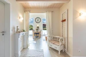 Ένα ή περισσότερα κρεβάτια σε δωμάτιο στο Helga