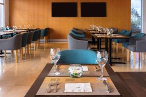 Posezení v ubytování NH Queretaro