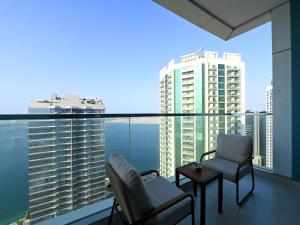 Balkón nebo terasa v ubytování Urban Retreat - Premium Stay - Gym & Pool Access