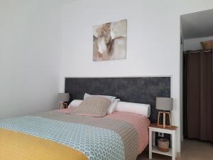 Postel nebo postele na pokoji v ubytování Gîte le Relais d'Eden