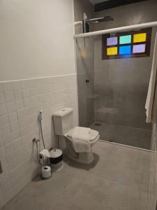 Koupelna v ubytování Pousada Rancho do Ralf