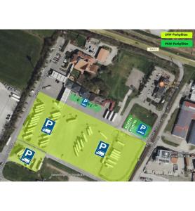 a rendering of a map of a parking lot at Roatel Wörnitz A7 my-roatel-com in Wörnitz +7 photos