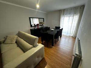 Χώρος καθιστικού στο Apartamento Jardim do Sol