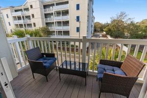 Balkón nebo terasa v ubytování Hum Dinger