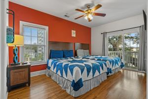 Postel nebo postele na pokoji v ubytování Hum Dinger