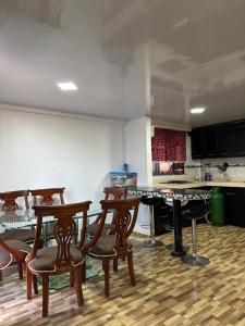 Kuchyň nebo kuchyňský kout v ubytování Hermosa finca