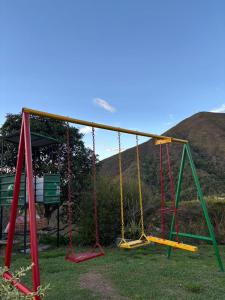 Herní místnost nebo prostor pro děti v ubytování Hermosa finca