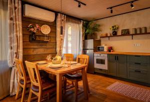 Dapur atau dapur kecil di Bresta apartment