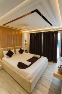 Postel nebo postele na pokoji v ubytování The Vacation Villa