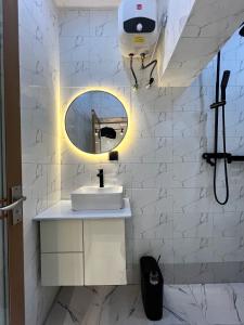 Koupelna v ubytování Pat Luxury Apartments