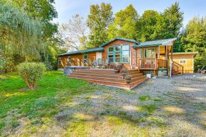 Zahrada ubytování Hike, Ski, Fish and Bike Bellingham All-Season Base