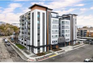 an architectural rendering of a apartment building at Beehive Haven in Salt Lake City