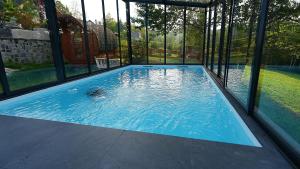 Πισίνα στο ή κοντά στο Căsuța Melimi