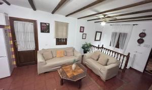 Posezení v ubytování Villa Paloma Frigiliana