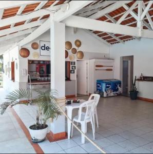 Kuchyň nebo kuchyňský kout v ubytování Apê Village 1