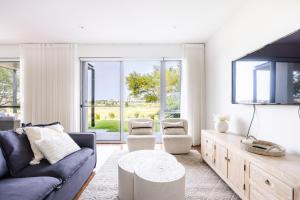 Posezení v ubytování On Par at Magenta