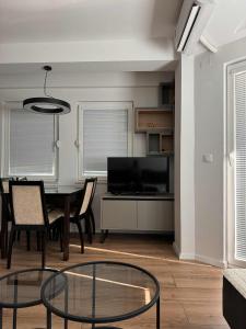 Køkken eller tekøkken på Jule