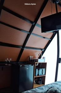 Kuchyň nebo kuchyňský kout v ubytování Chalé para Casal