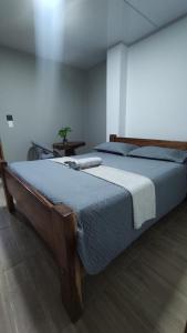 Katil atau katil-katil dalam bilik di Hotel Filigrana Mompox