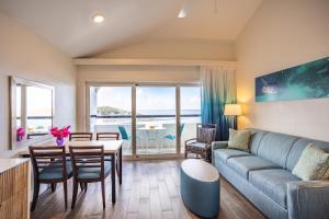 Posezení v ubytování Bluebeard's Castle Resort