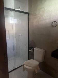 Koupelna v ubytování Casa Atalaia + 4 fotografie