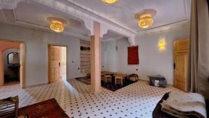 Postel nebo postele na pokoji v ubytování Assistance Imlil hostels