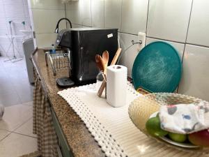 Η κουζίνα ή μικρή κουζίνα στο Casa verde 4 quartos +78 φωτογραφίες