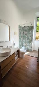 Koupelna v ubytování Casa simone Ariston + 14 fotografií