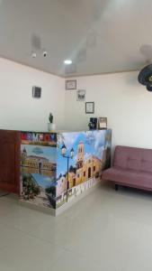 Posezení v ubytování Hotel Santa Bárbara Mompox