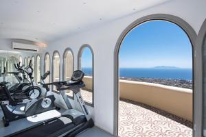 Fitness centrum a/nebo fitness zařízení v ubytování Skyfall Suites - Adults Only