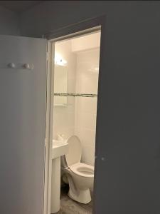 Koupelna v ubytování Appartement en centre-ville