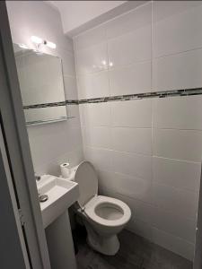 Koupelna v ubytování Appartement en centre-ville