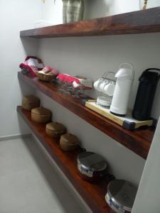 Kaffe- og tefaciliteter på Casa Rosada em Rio de Contas