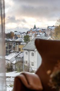 Το Aurora City Center Suite - City & Mountain View τον χειμώνα