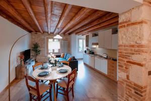 Kuchyň nebo kuchyňský kout v ubytování Jungle Veranda con Ristorante,Vicenza e Padova