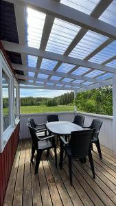 Μπαλκόνι ή βεράντα στο Lunas Hästgård