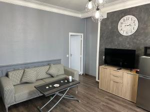 TV a/nebo společenská místnost v ubytování Jasmin