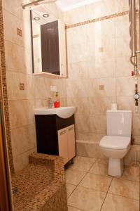 Koupelna v ubytování Aparmtnet City Center