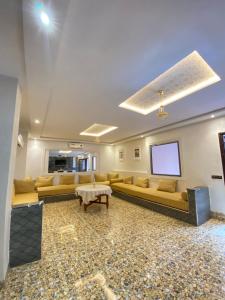 Χώρος καθιστικού στο Riad des remparts d'agdal