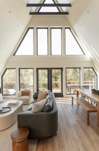 Posezení v ubytování Afton Peak