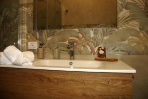 Koupelna v ubytování Casa Micò