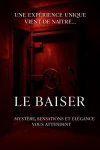 une affiche pour le film le boulanger dans l'établissement Le Baiser 1 le bunker réaménagé en plaisir interdit, au Havre 11 autres photos