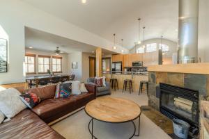 Η κουζίνα ή μικρή κουζίνα στο Ski in and out First Chair