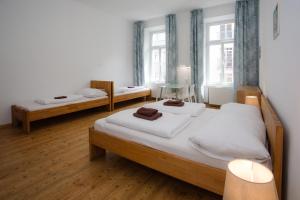 Postel nebo postele na pokoji v ubytování Cuba Bar & Hostel