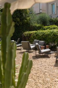 Zahrada ubytování Hotel Verlaine + 28 fotografií