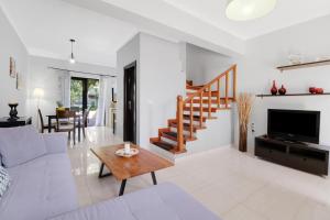 Posezení v ubytování Villa prolithia 1